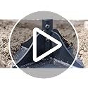 Walensee Steel Tamper with 122 cm Handle 20x20cm Garden Rubber Grip for Laborsaving All-Steel Heavy Duty Ideal Tool Leveling Ground Installing pavers and Repairing Blacktop