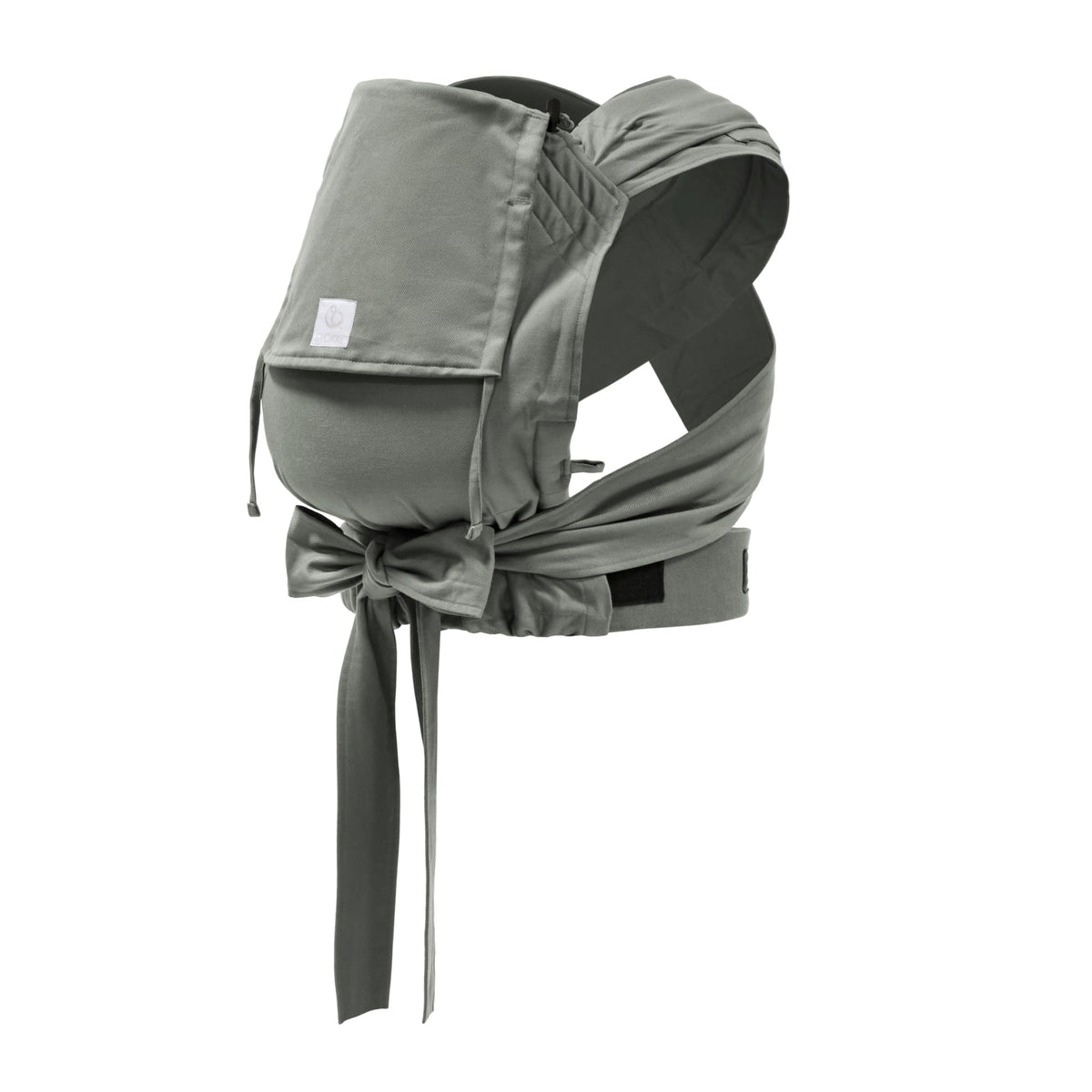 Stokke Limas Carrier, Glacier Green (OCS) - Newborn Half-Buckle Baby Carrier - Three Carrying Options - Safe from Birth & Up to 15 kg
