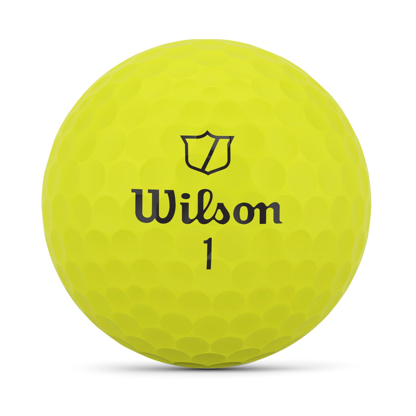 Wilson Staff Golf Balls, Staff Model, Four Piece High Spin Golf Ball, 12 Balls, Urethane, Yellow