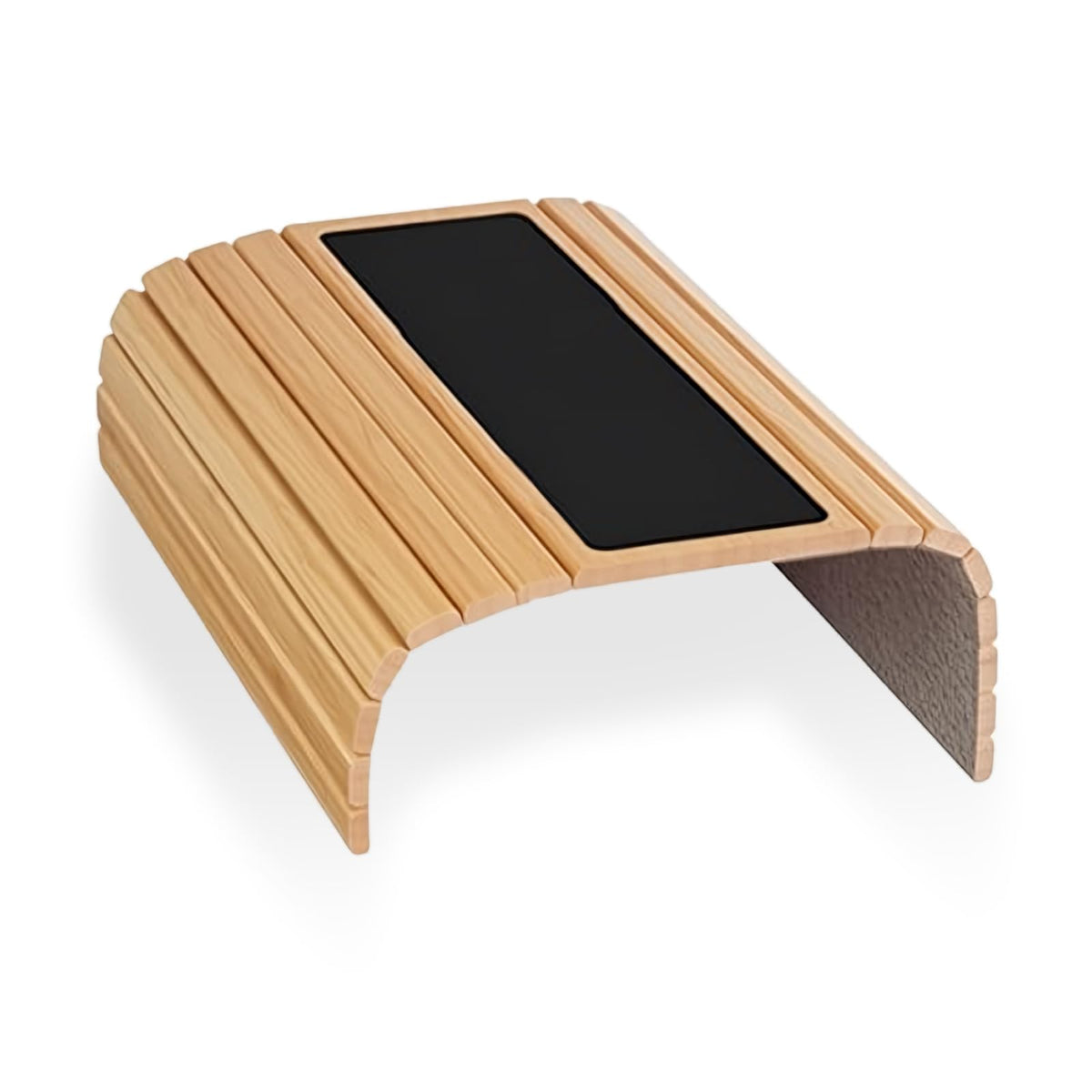 Sofa Arm Tray, Wooden Armchair Tray Sofa Trays Foldable Sofa Arm Table for Drinks Remote Snacks Phone Magazine(Natural Wood Colour)