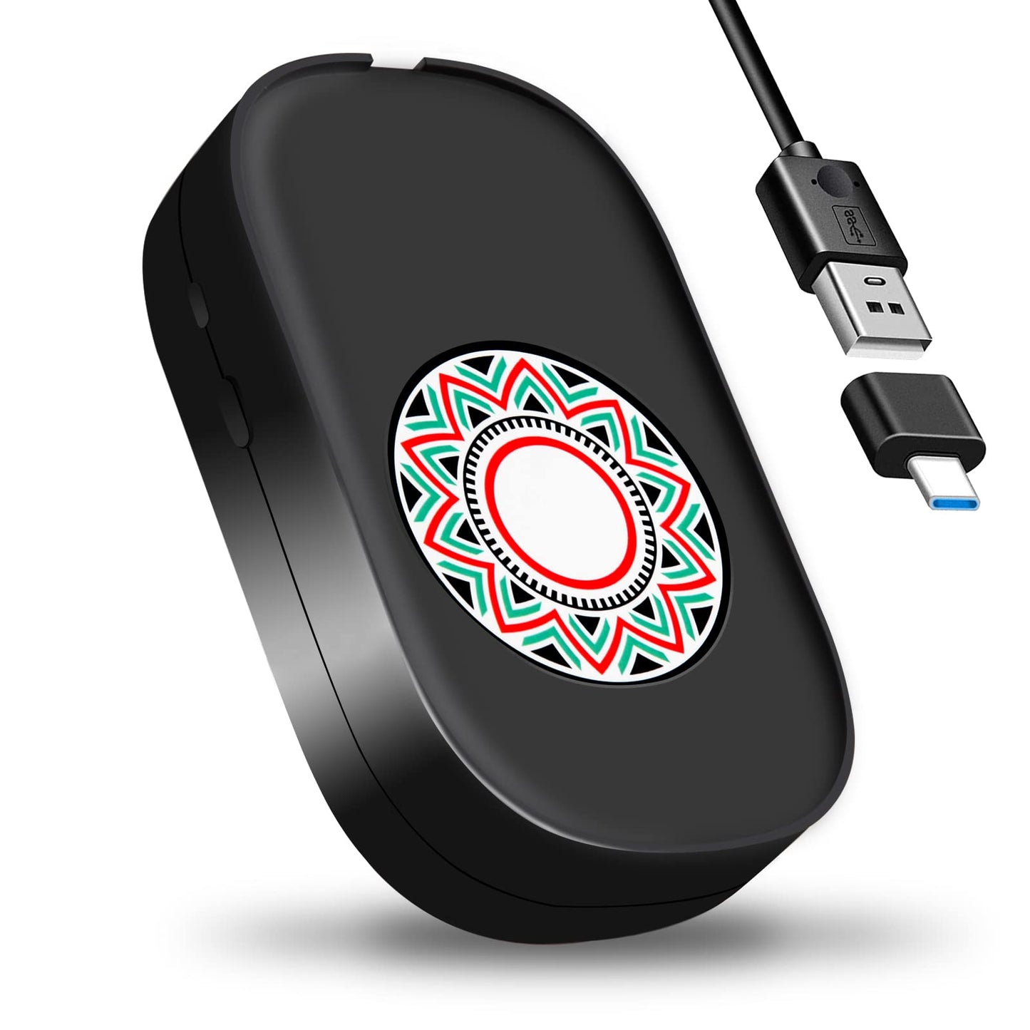 CHOKMAX Mouse Jiggler, Undetectable Mice Mover Wiggler Shaker with Drive Free USB Port Simulate Automatic Random Movement to Prevent Computer Laptops
