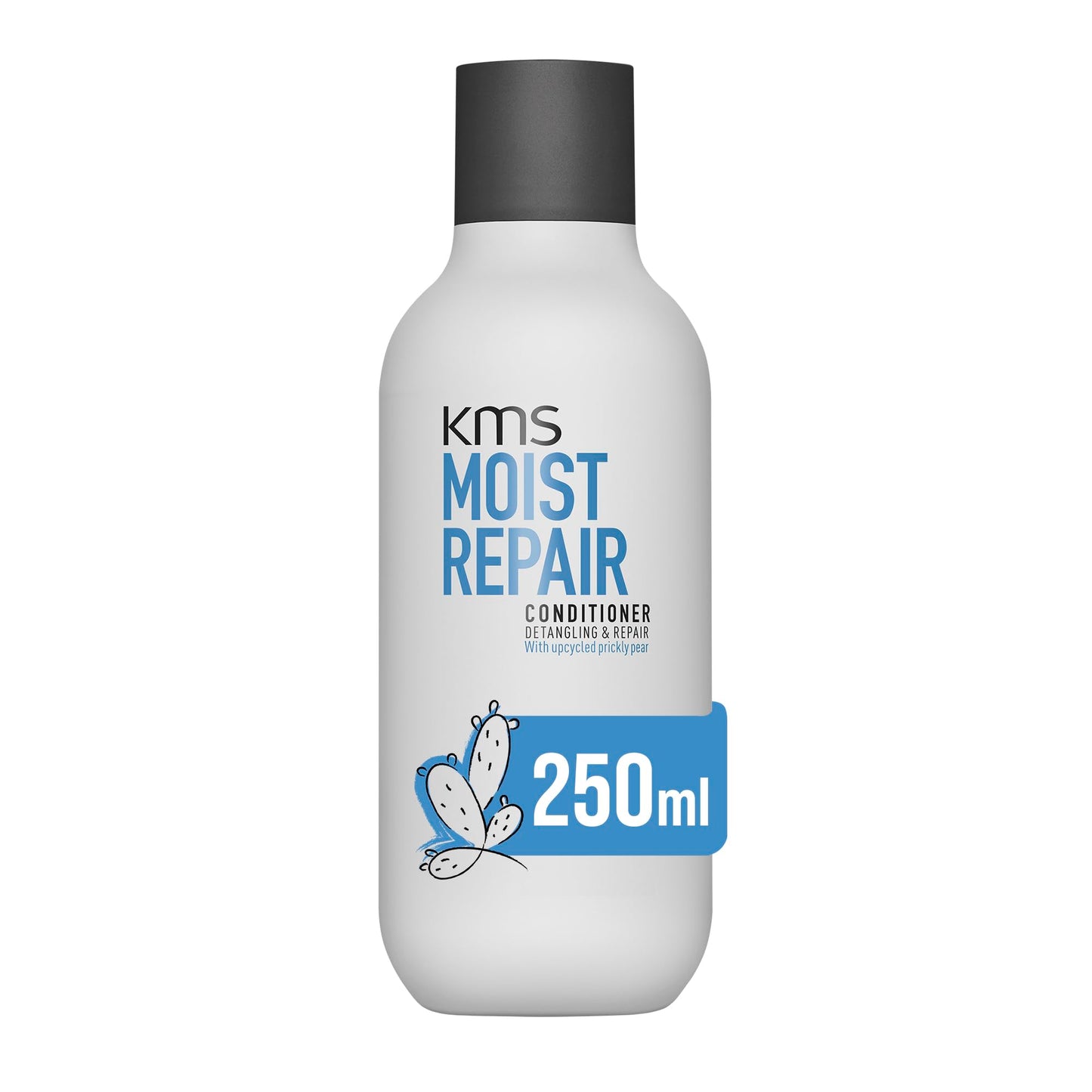 KMS MoistRepair Conditioner for Dry, Damaged Hair, 250ml, Detangling and Repair, with Upcycled Prickly Pear, Vegan Formula