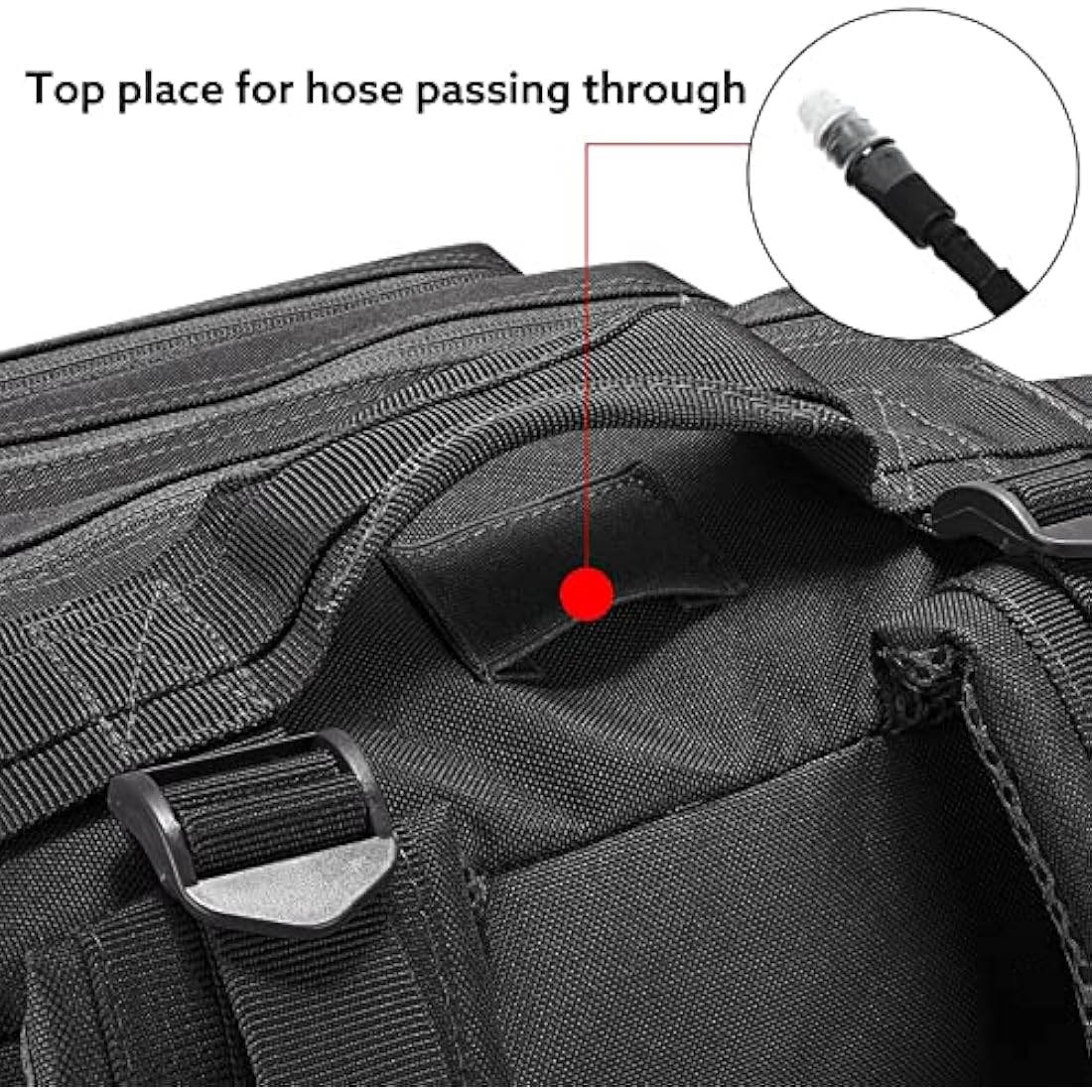 G4Free 40L Molle Backpack Large Pack Molle Shoulder Bag Rucksacks Daypack for Outdoor Hiking Camping Trekking Hunting