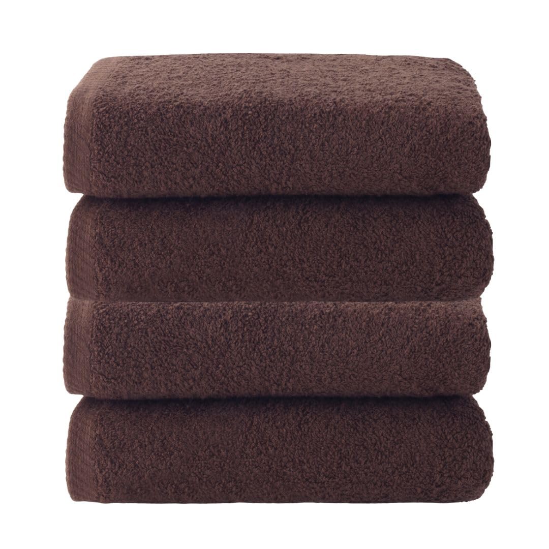 Top Towel Plus Set of 4 Bath Towels and Washbasin 100% Cotton | Soft, Absorbent and Durable Towels 50 x 100 cm | Ideal Set for Modern Bathroom