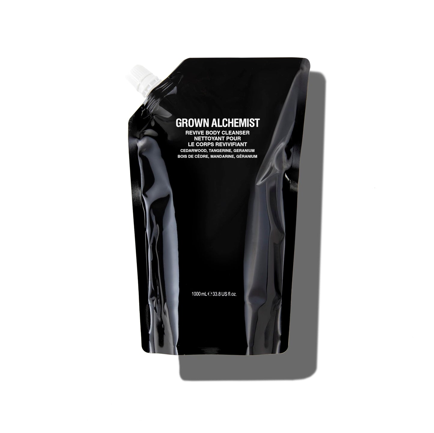 Grown Alchemist Revive Body Cleanser Refill, Cedarwood, Tangerine - Organic Body Wash, Sensitive Exfoliating, Moisturising - Natural Bathing