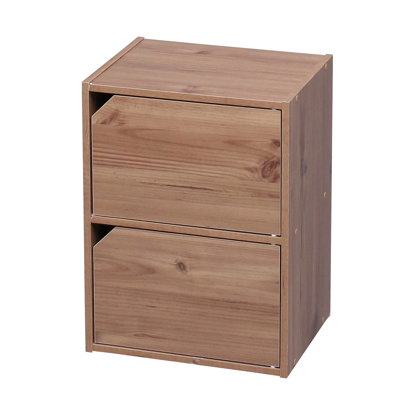 Iris Ohyama Storage cabinet, Cabinet with doors, Cabinet with shelves, Bookcase, Cabinet with 2 doors, Easy assembly,Modular, Office, Living Room