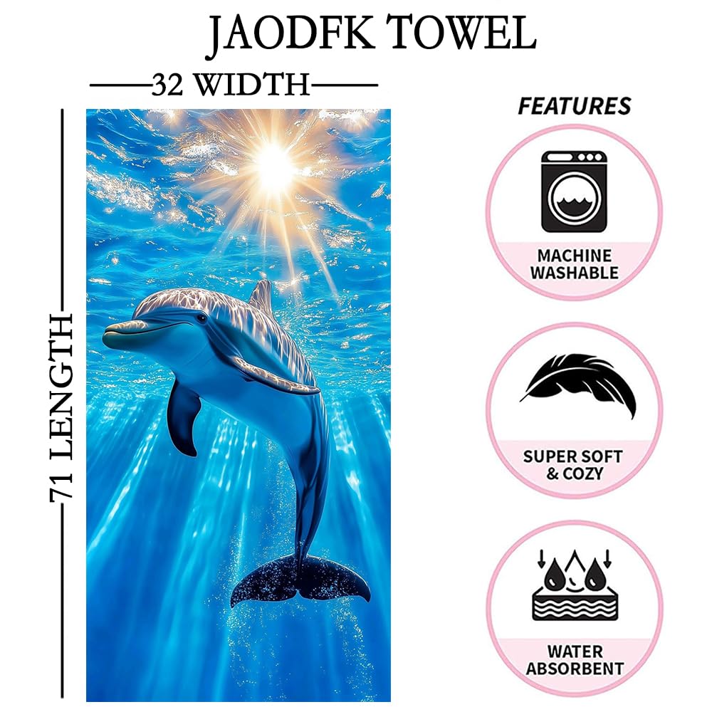 4 Pcs Microfibre Beach Towel 71"X32" Quick Dry Turtle Lightweight Sand Free Extra Large Thin Towels Travel Essentials For Adults Womens Swim Bath