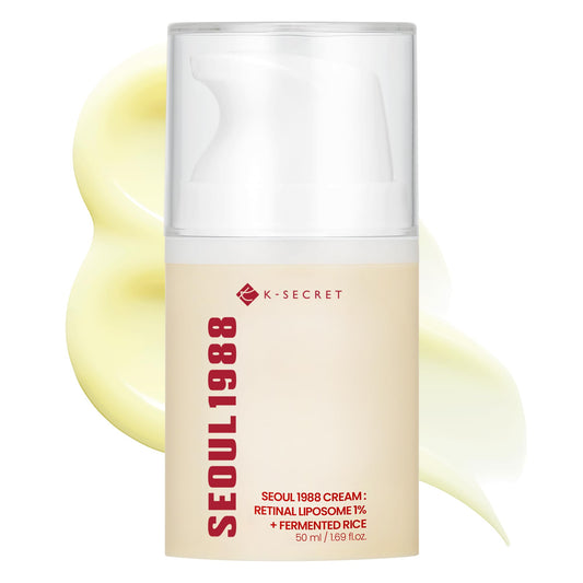 K-SECRET KSECRET SEOUL 1988 Anti-Ageing Cream, 1% Retinal Liposome, Fermented Rice, 50ml