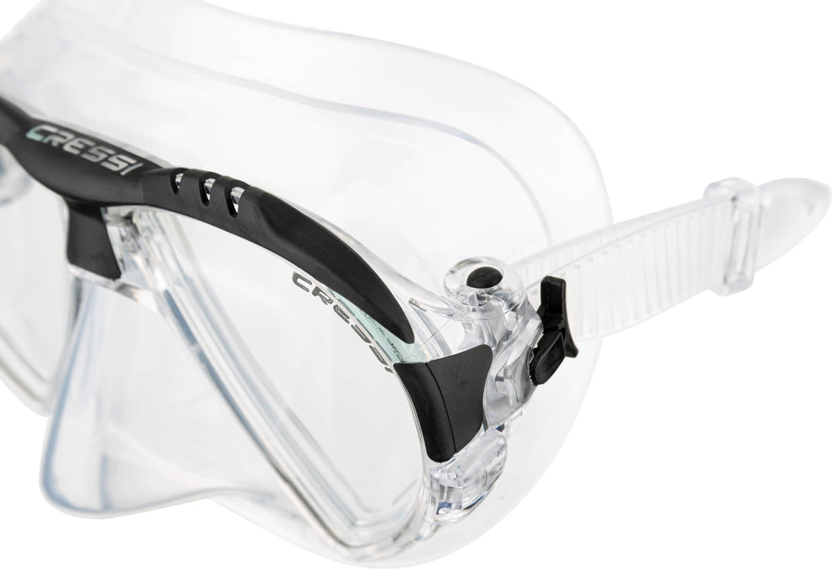 Cressi Adult Matrix Snorkelling Mask - Clear