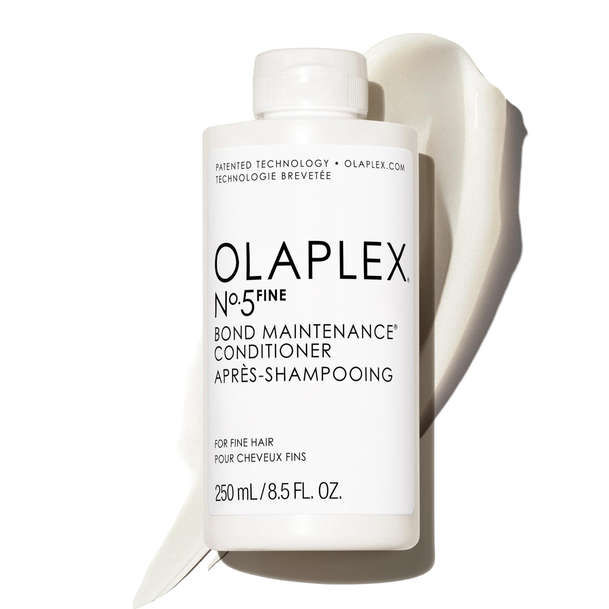 Olaplex N?. 5 FINE Bond Maintenance Conditioner: Volumize & Strengthen | Gently Cleanse & Non Stripping | For Coily, Curly, Straight, and Wavy, 250 mL