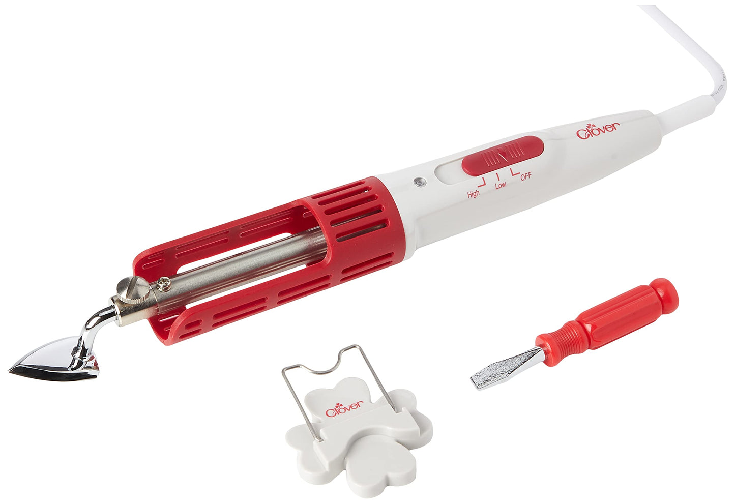 Clover CL8004GB Mini Iron, 1, Red