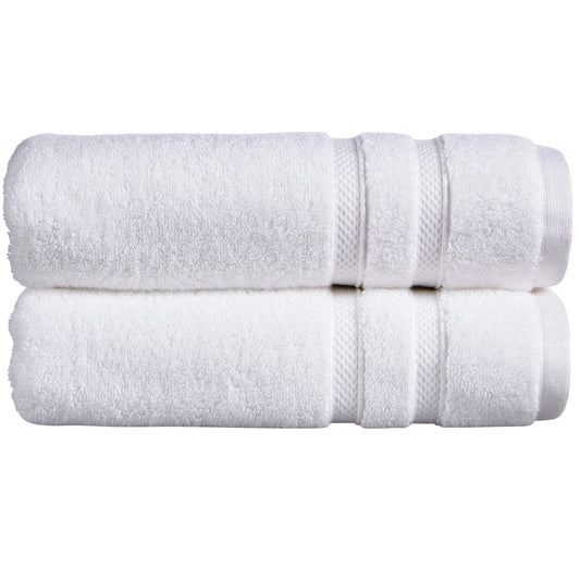 Christy Chroma Bath Sheets | Set of 2 | Highly Absorbent Heavyweight 675GSM | Bold and Bright | Soft Velvety Smooth Bathroom Shower Towels | 100%