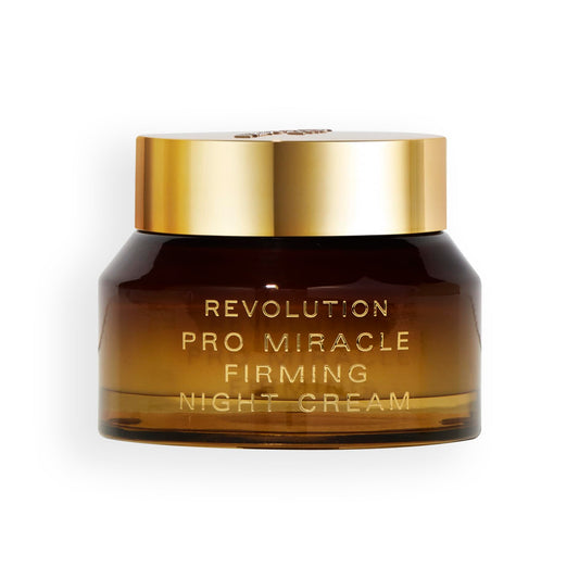 Revolution Pro, Miracle Vegan Collagen Night Cream, Hydrating Moisturiser, Vegan Collagen & Squalane To Firm & Smooth Skin, Vegan & Cruelty-Free, 50ml