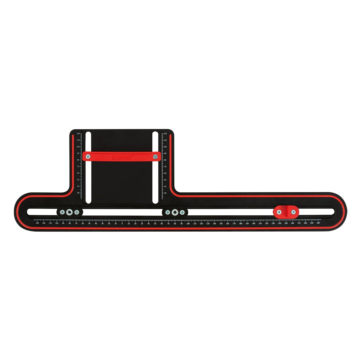 Trend Cabinet Hardware Drilling Jig, Assists in The Fast & Accurate Installation of Cabinetry Handles and Knobs, CAB/JIG/A