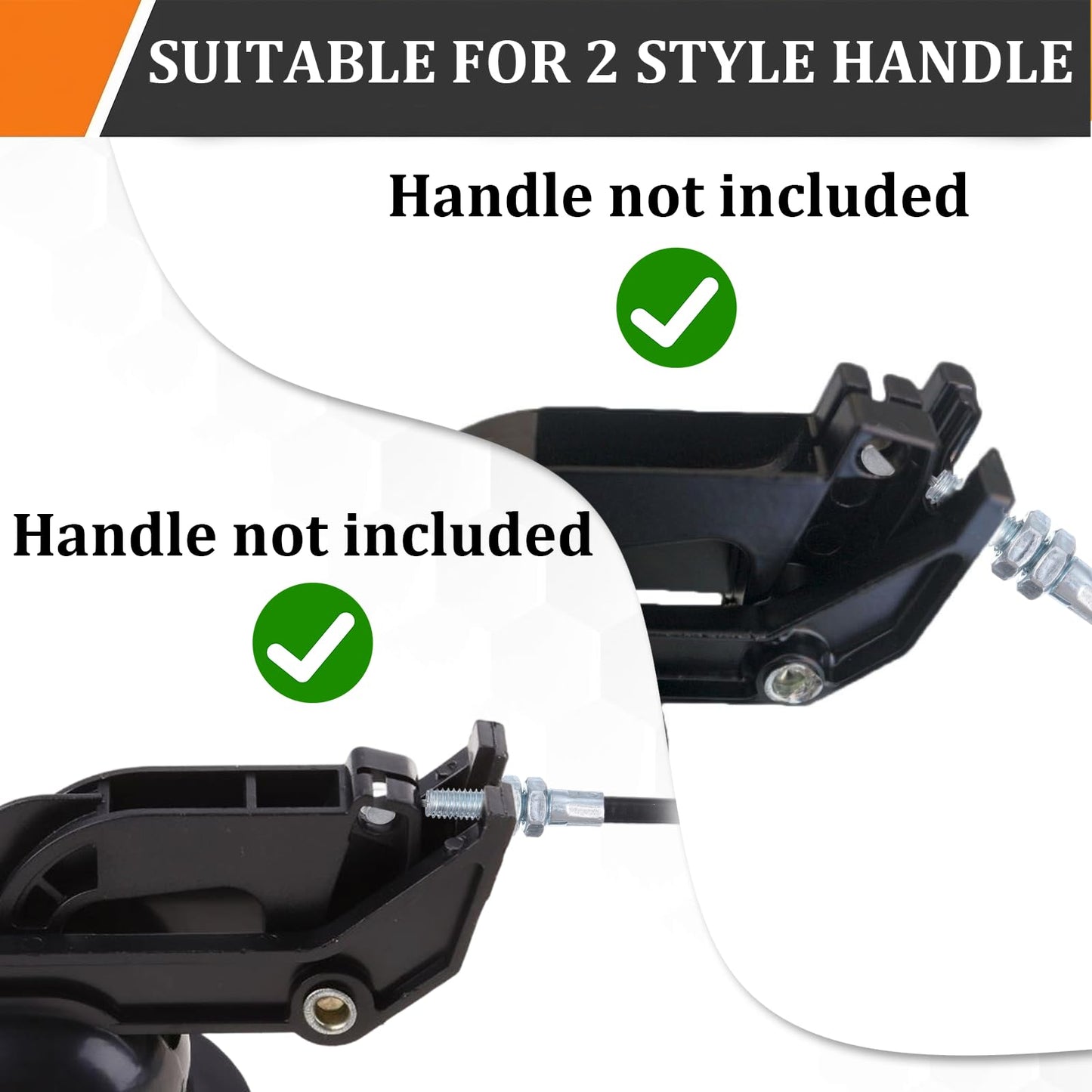 Xelsluthe 2 PCS Recliner Cable Replacement Universal, Recliner Pull Handle Replacement