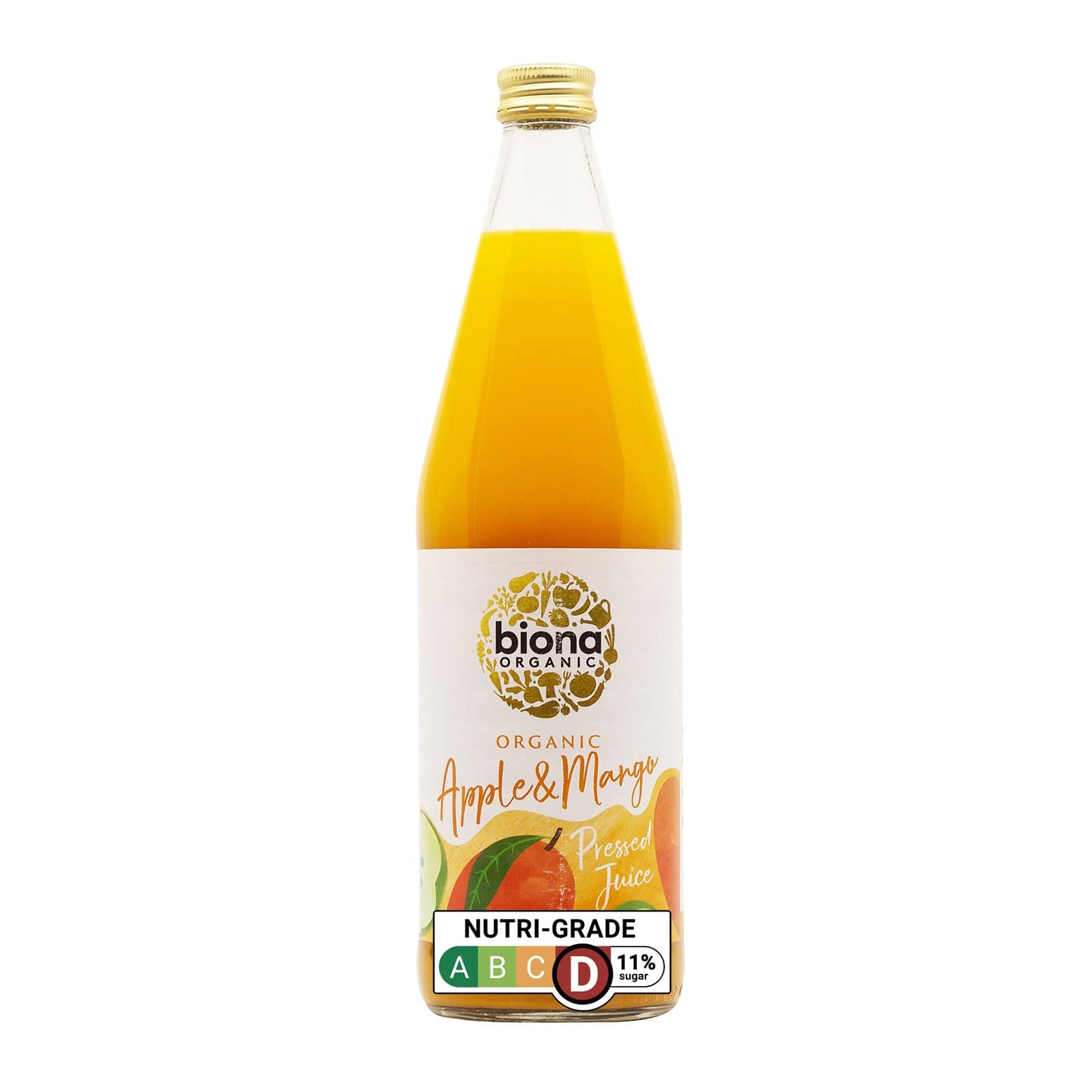 Biona Organic Apple and Mango Juice 750 ml (Pack of 3)