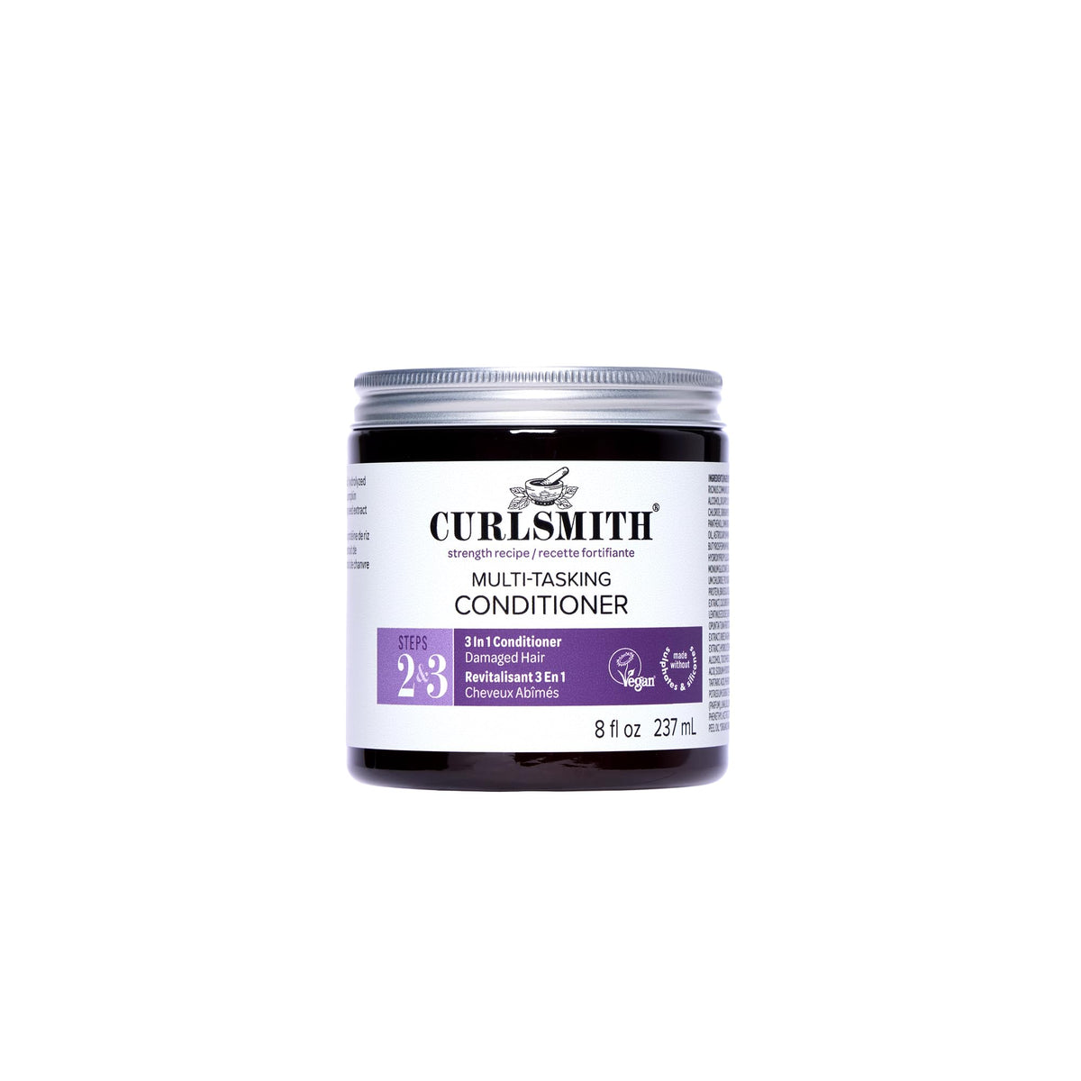 Curlsmith ? Multi-Tasking Conditioner, 3 in 1 Conditioner with Proteins, for Damaged Hair 237ml