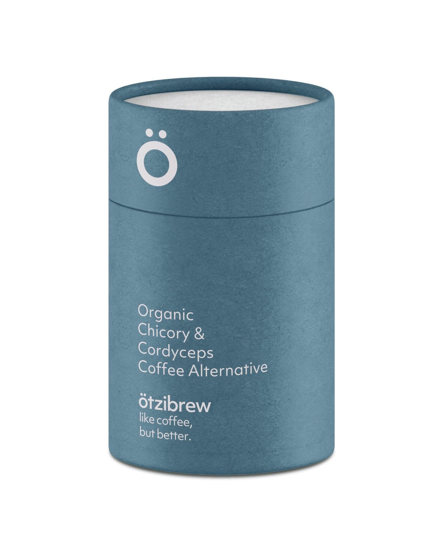 ?tzibrew Organic Coffee Alternative Chicory & Cordyceps Dark Roast Original Recipe - Rich in Prebiotics and Antioxidants 65+ Servings Caffeine-Free
