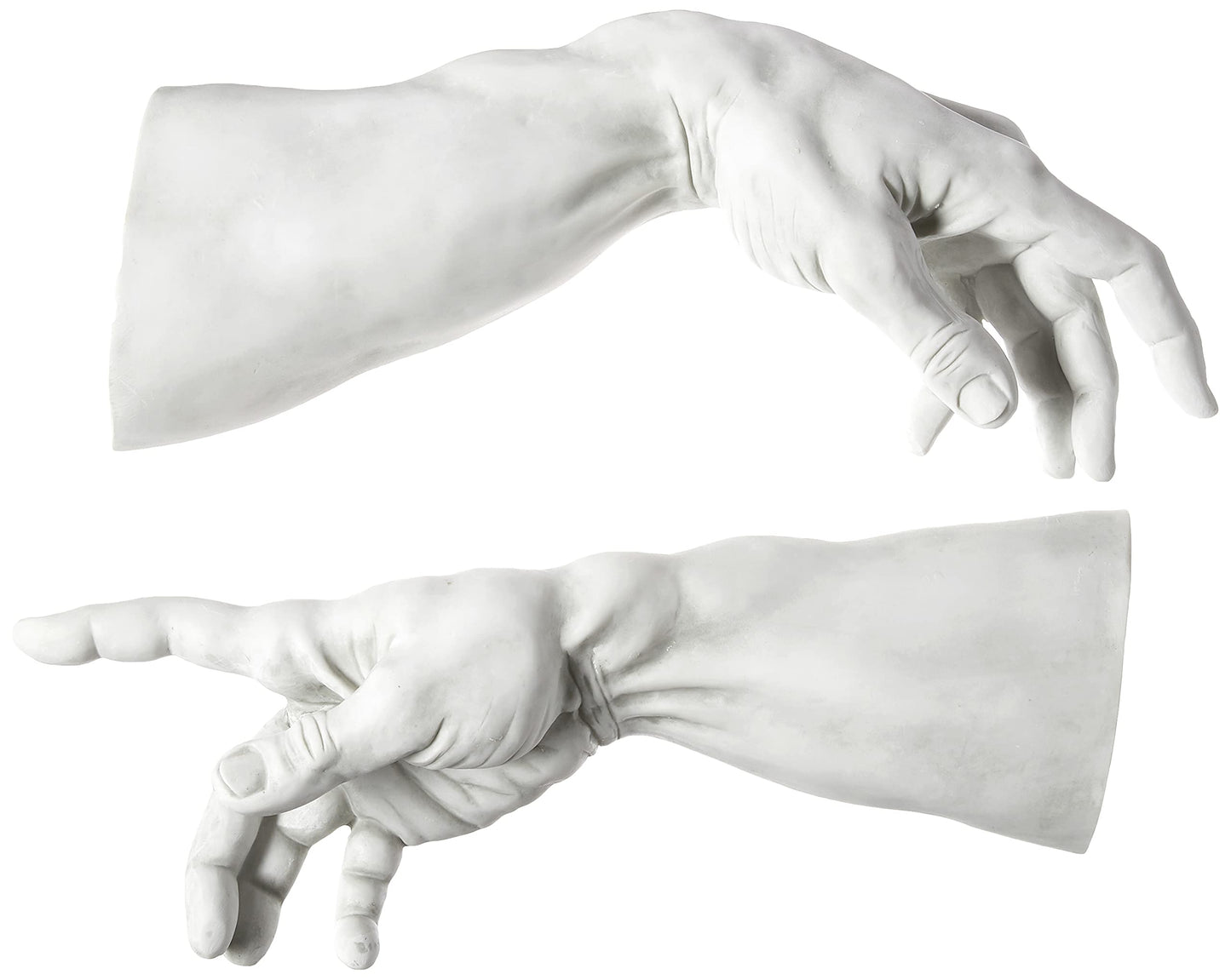 Design Toscano The Creation Wall Sculptures, Off White, 7.5x42x16.5 cm