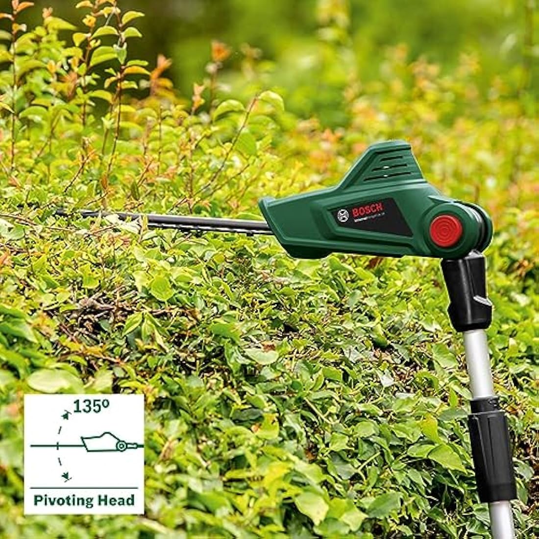 Bosch Cordless Telescopic Hedge Trimmer UniversalHedgePole 18 (Without Battery and Charger)