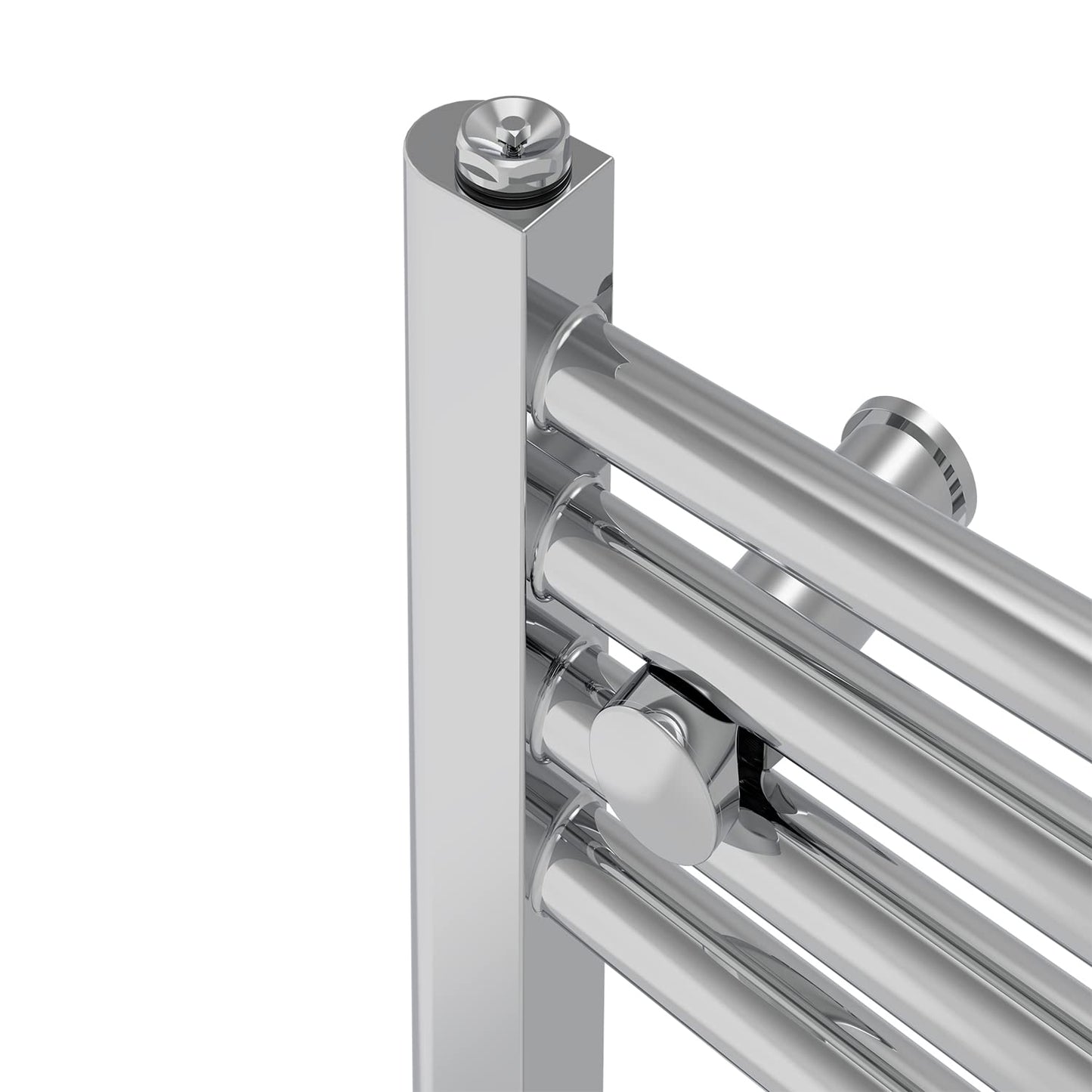 NRG Chrome Heated Towel Rail Straight Designer Radiator, 1600×400mm