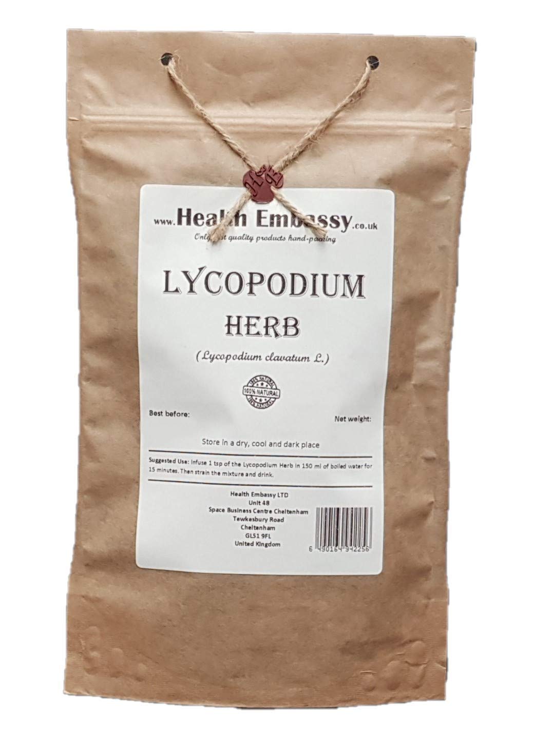 Health Embassy Lycopodium Herb | Lycopodium Clavatum L | 100g