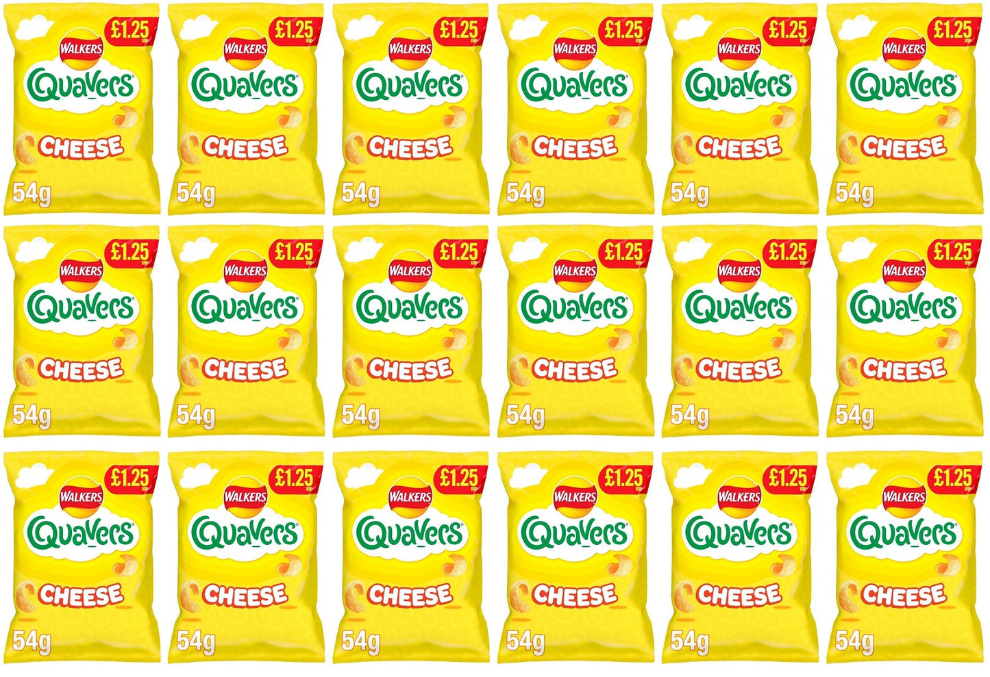 18 x Quavers Cheese - 54GM