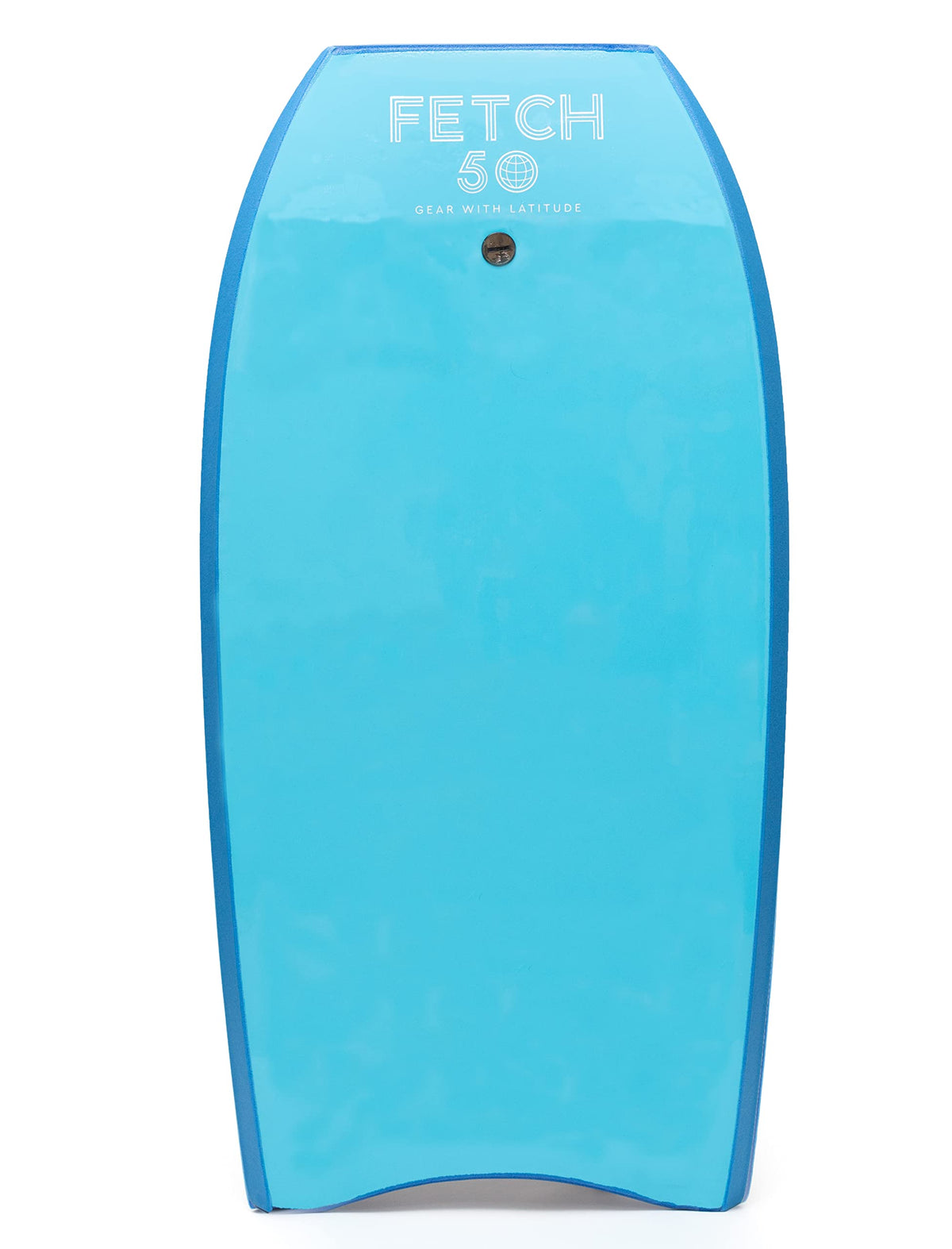 Fetch 50 42 Inch Bodyboard for Adults and Teens, Performance Body Board with Stringer, Crosslinked Deck & Quality Coiled Leash, Beginner to