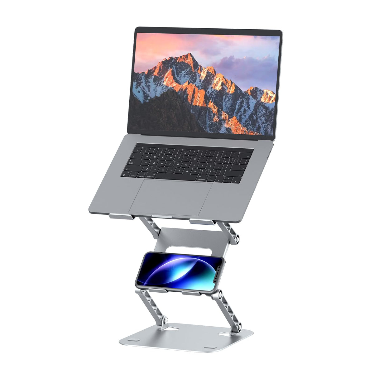 Laptop Stand for Desk Foldable Computer Riser with Heat-Vent