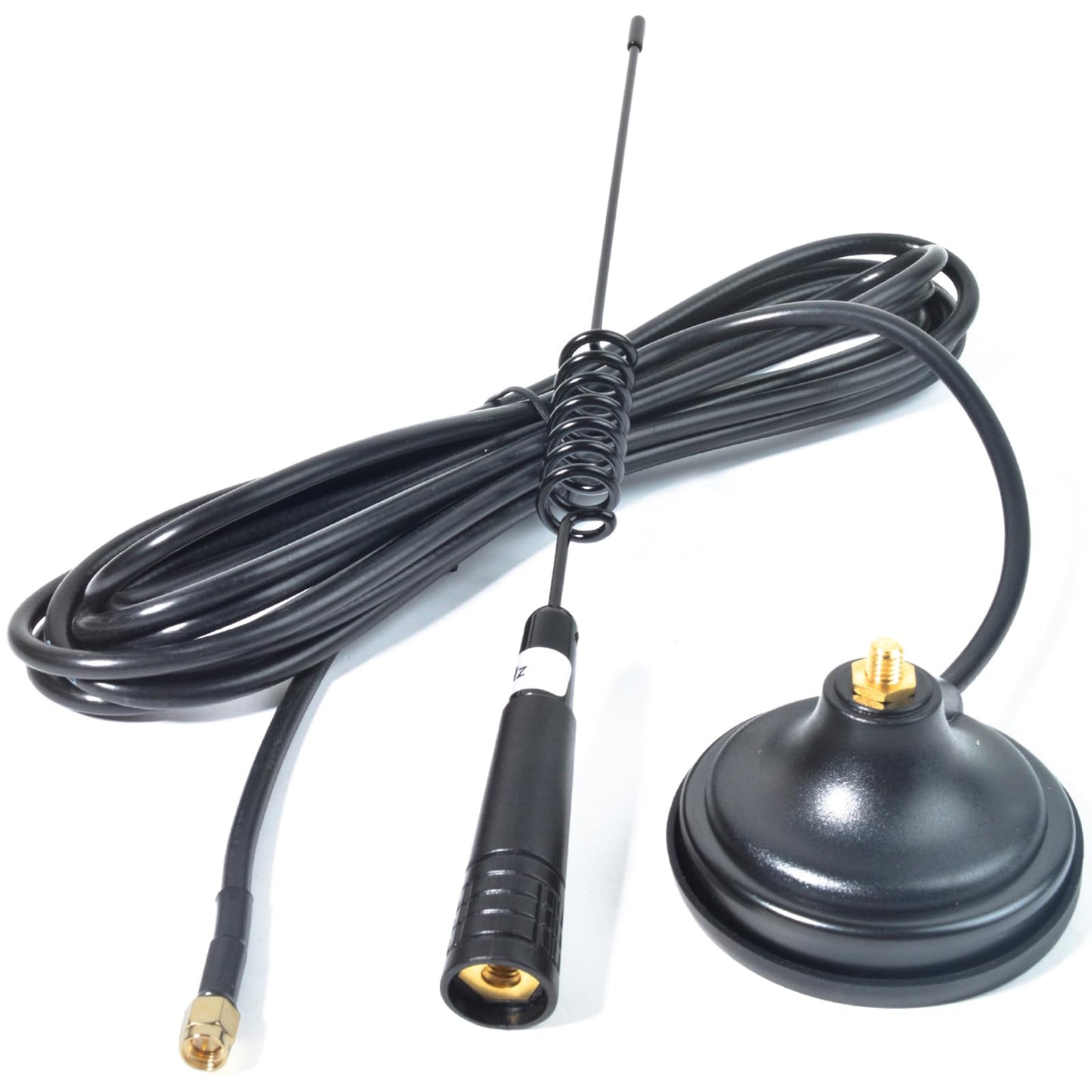 HYS 433MHz Magnetic Mount Aerial 3dBi SMA-Male Antenna Compatible with Wireless Module Radio Scanner