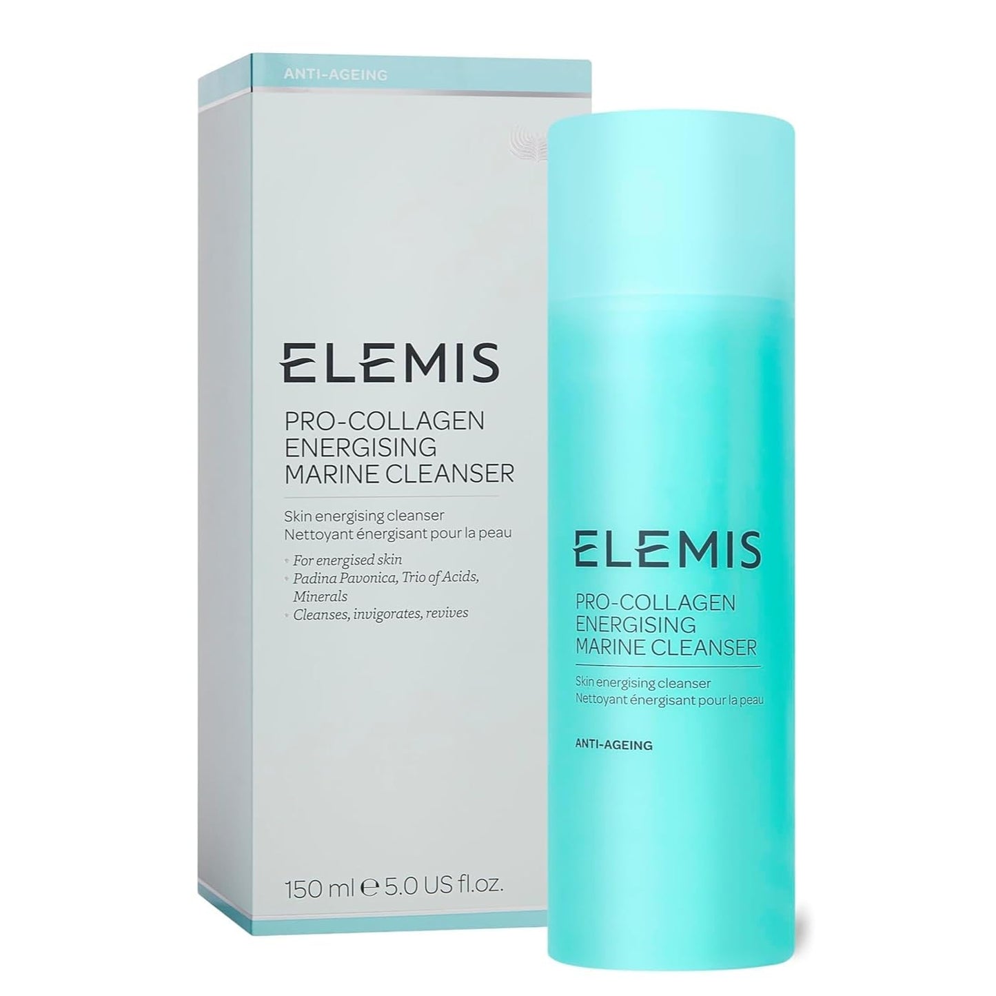 ELEMIS Pro-Collagen Energising Marine Cleanser ? Anti-Aging Gel Face Wash for Radiant, Revitalized Skin ? Deeply Cleanses Without Drying ? 150ml