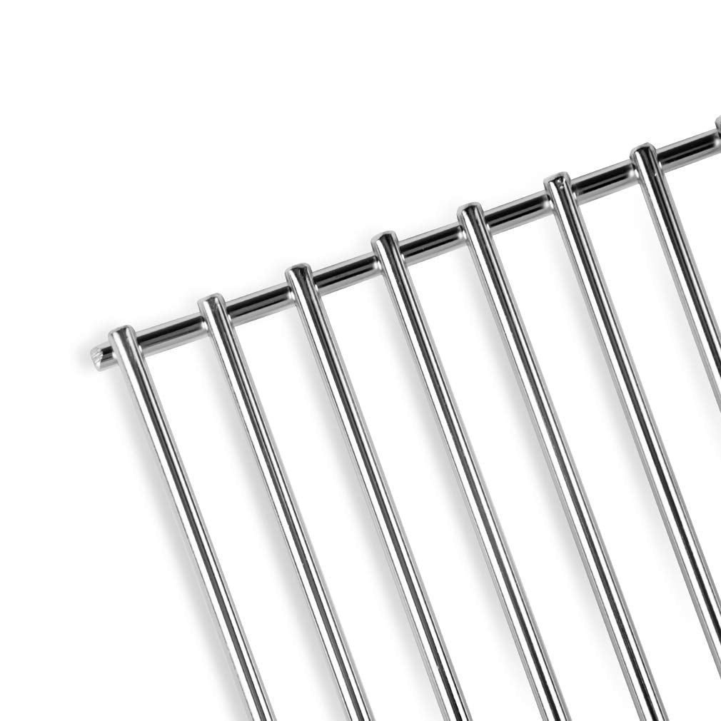 onlyfire GCG-8544 Stainless Steel Cladding Rod Grill Grates Fits for Weber 7637 Spirit II 200 and Spirit 200 Series Gas Grills,Set of 2