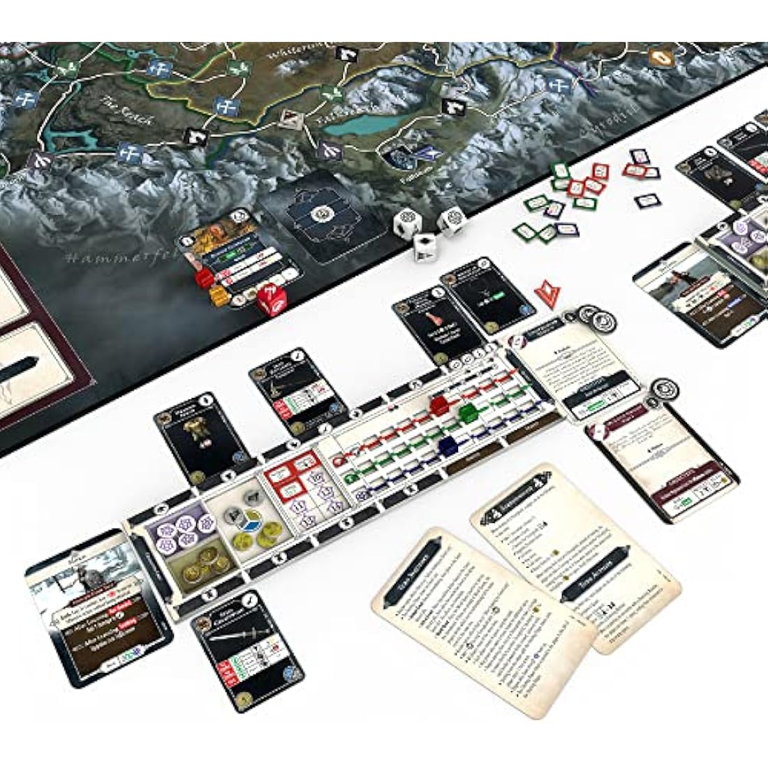 Modiphius | The Elder Scrolls: Skyrim - Adventure Board Game | Board Game | Ages 14+ | 1-4 Players | 60-120 Minutes Playing Time