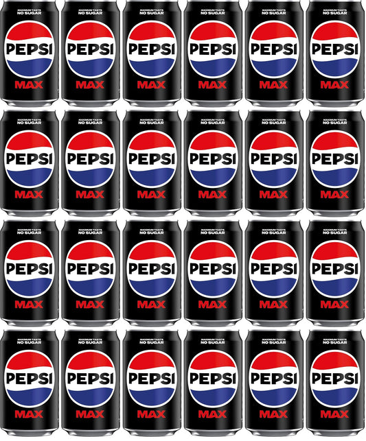 24 x Pepsi Max Can 330Ml