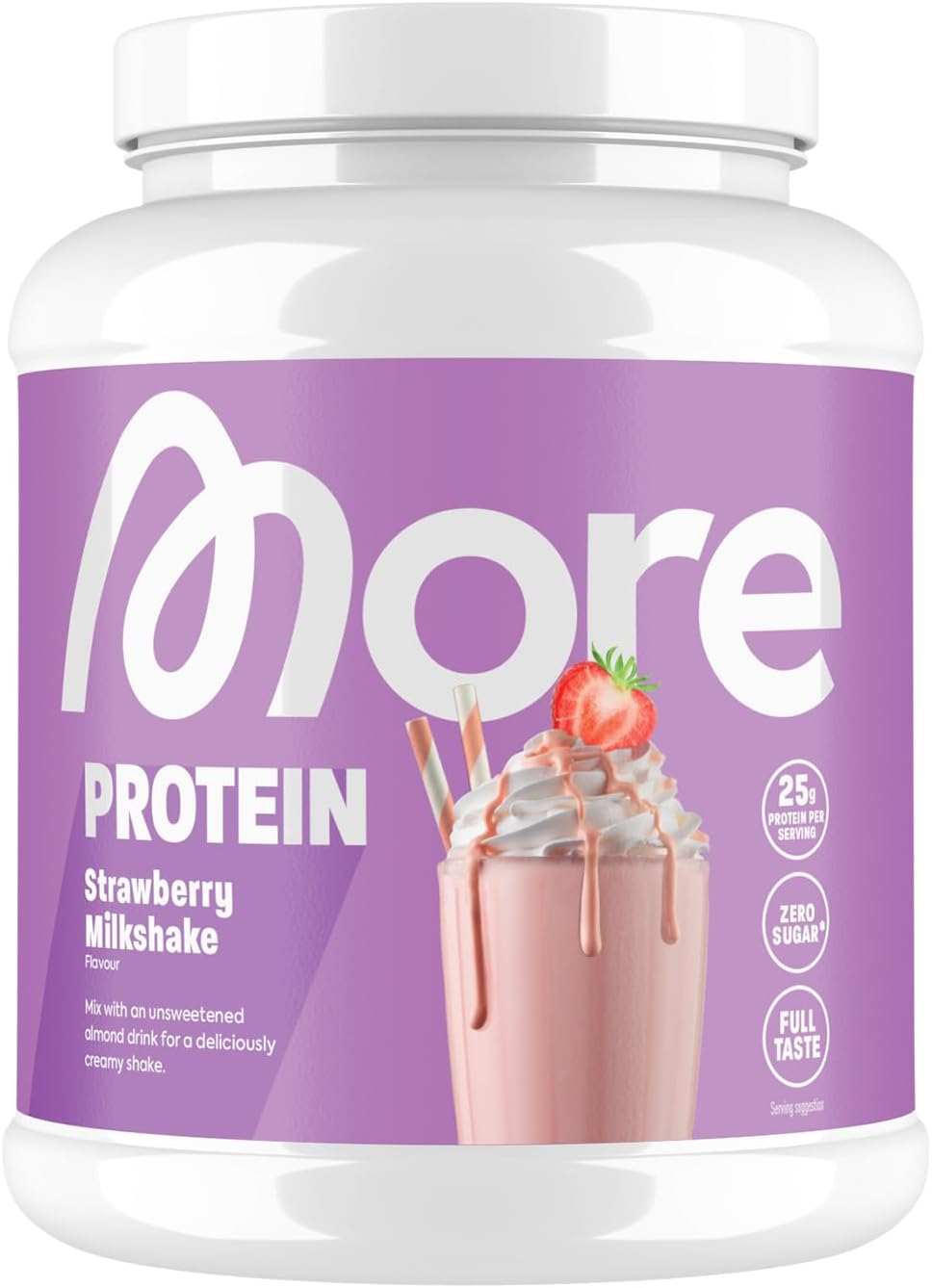 More Protein Strawberry Milkshake / 600g