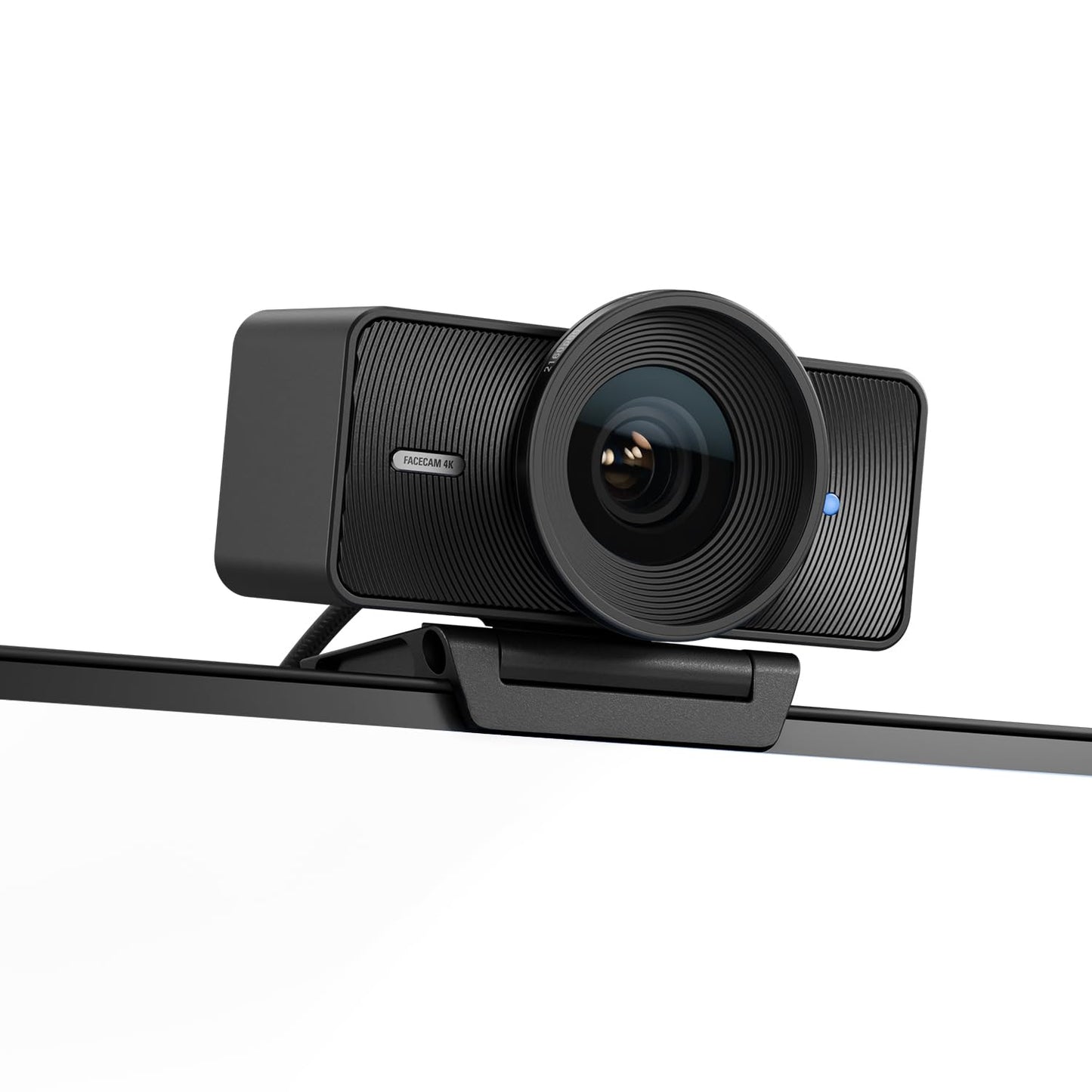 Elgato Facecam 4K - 4K60 Studio Webcam, DSLR-Like Control, Cinematic Effects, 49mm Lens Filters, HDR, Uncompressed Video, Optimized Focus Area | USB-C