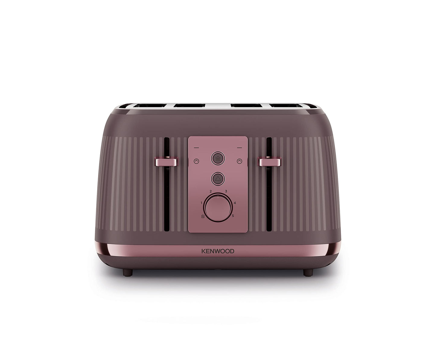 Kenwood Dusk Toaster, 4 Slot Toaster, Reheat, 5 Browning Settings, Defrost And Cancel Functions, Pull Crumb Tray, TFP30.000PU, 1800W, Twilight Purple