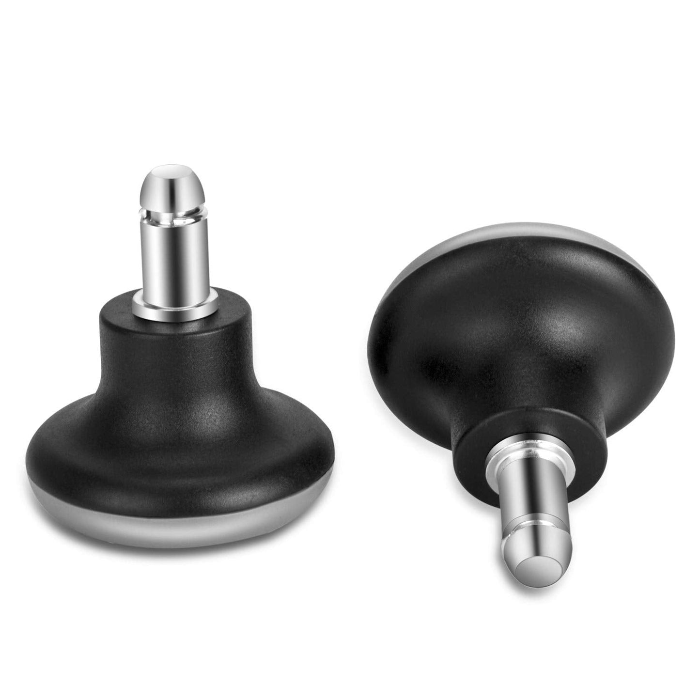 uvce Bell Glides Replacement Office Chair Swivel Caster Wheels to Fixed Stationary Castors