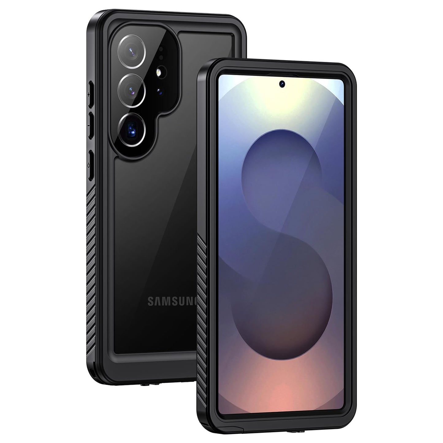 Lanhiem for Samsung Galaxy S25 Ultra Case, IP68 Waterproof Dustproof S25Ultra Case Built-in Screen Protector, Rugged Full Body Shockproof Protective