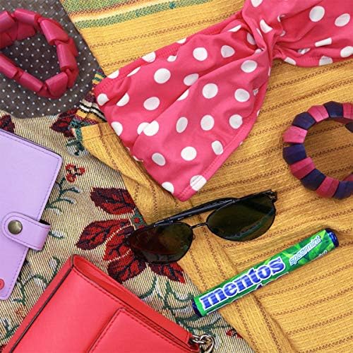 Mentos Spearmint Soft Mints, Refreshing Chewy Sweets With Natural Colours, Suitable for Vegetarians - 40 Rolls