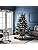 Lights4fun 50 Warm White LED Christmas Tree Candle with Clips Indoor Sting Fairy Lights Plug in 15m