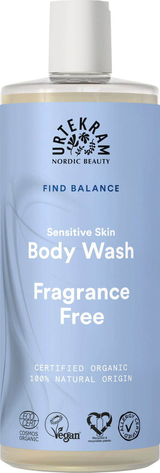 Fragrance Free - Find Balance, Sensitive Skin, Body Wash 500 ml