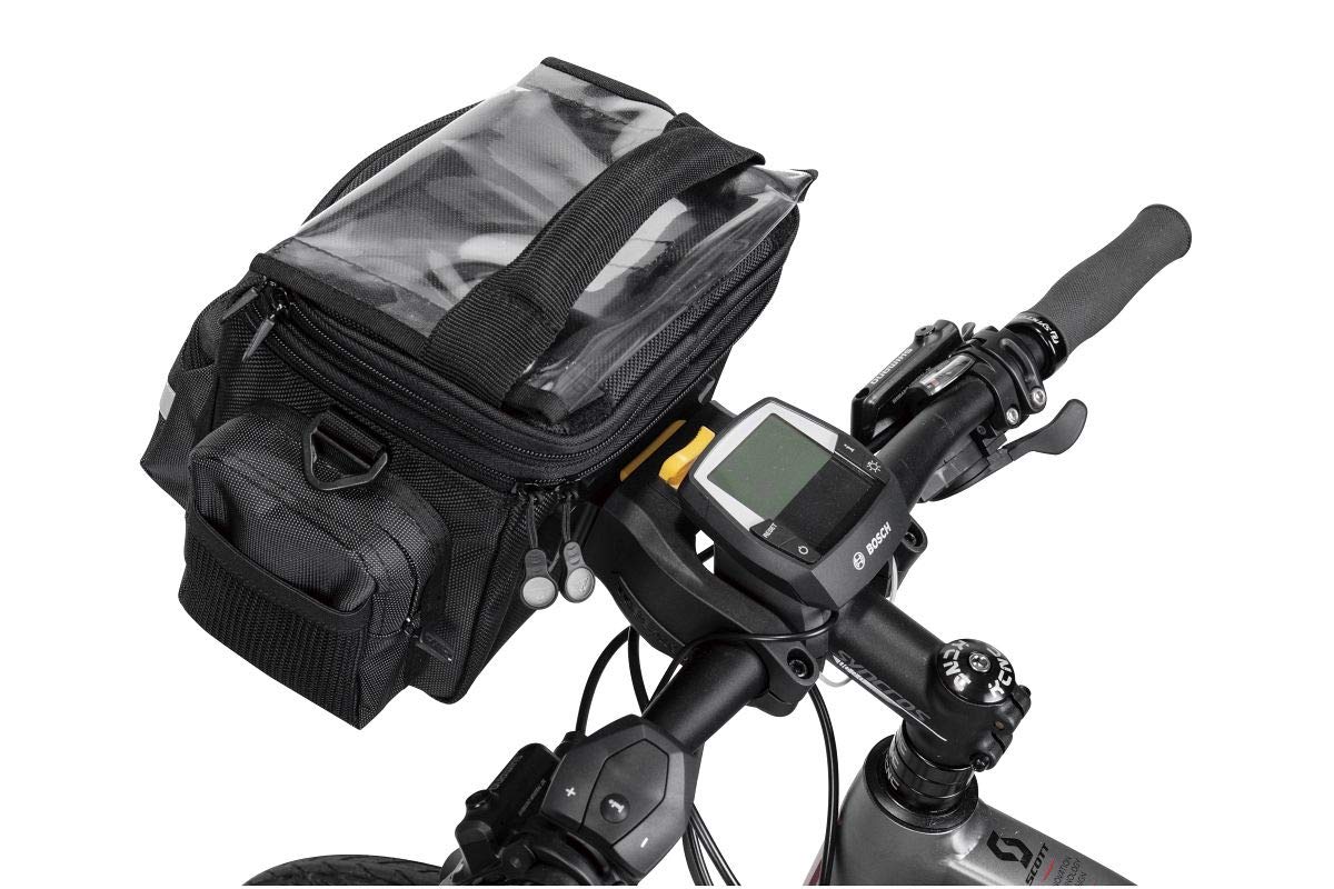 Topeak Tourguide Bicycle Handlebar Bag, 5 Litre Capacity, Black