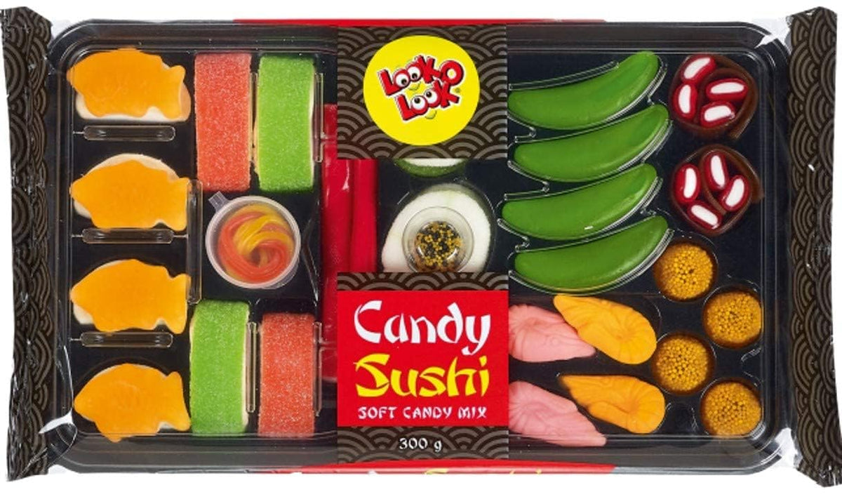 Look-O-Look Take Away Candy Sushi 300g (1x300g)