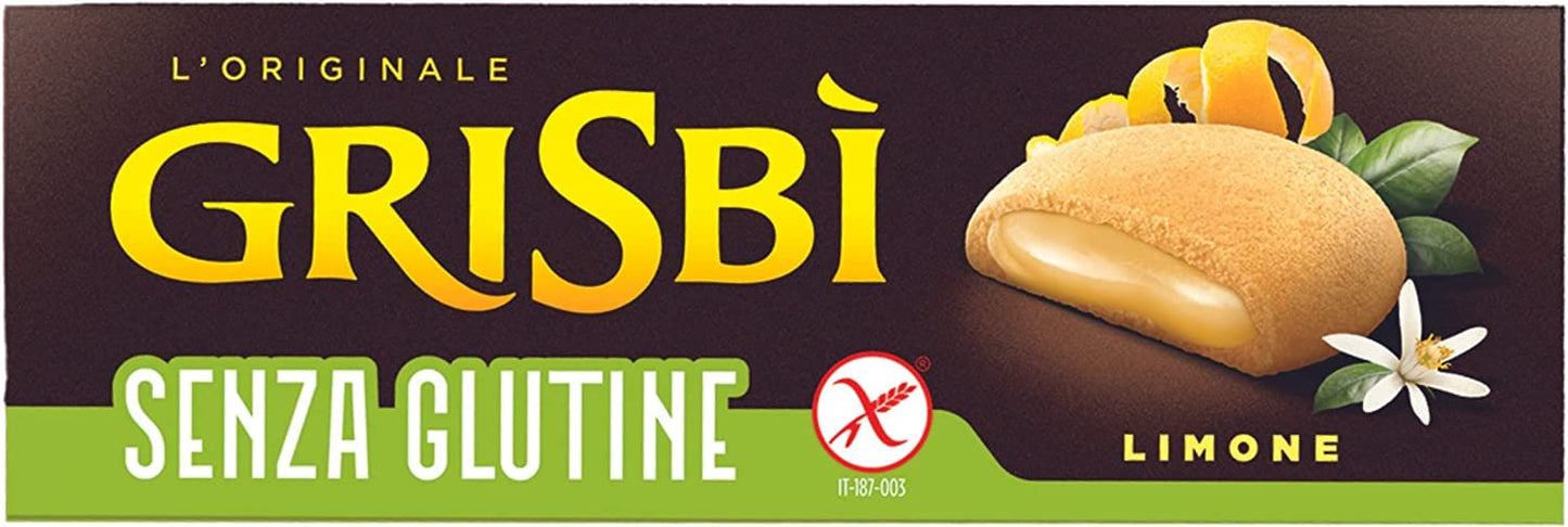 6X Vicenzi Grisbi Italian Biscuits Cookies with Lemon Cream 150g Gluten Free! Health Food! 100% Italian!