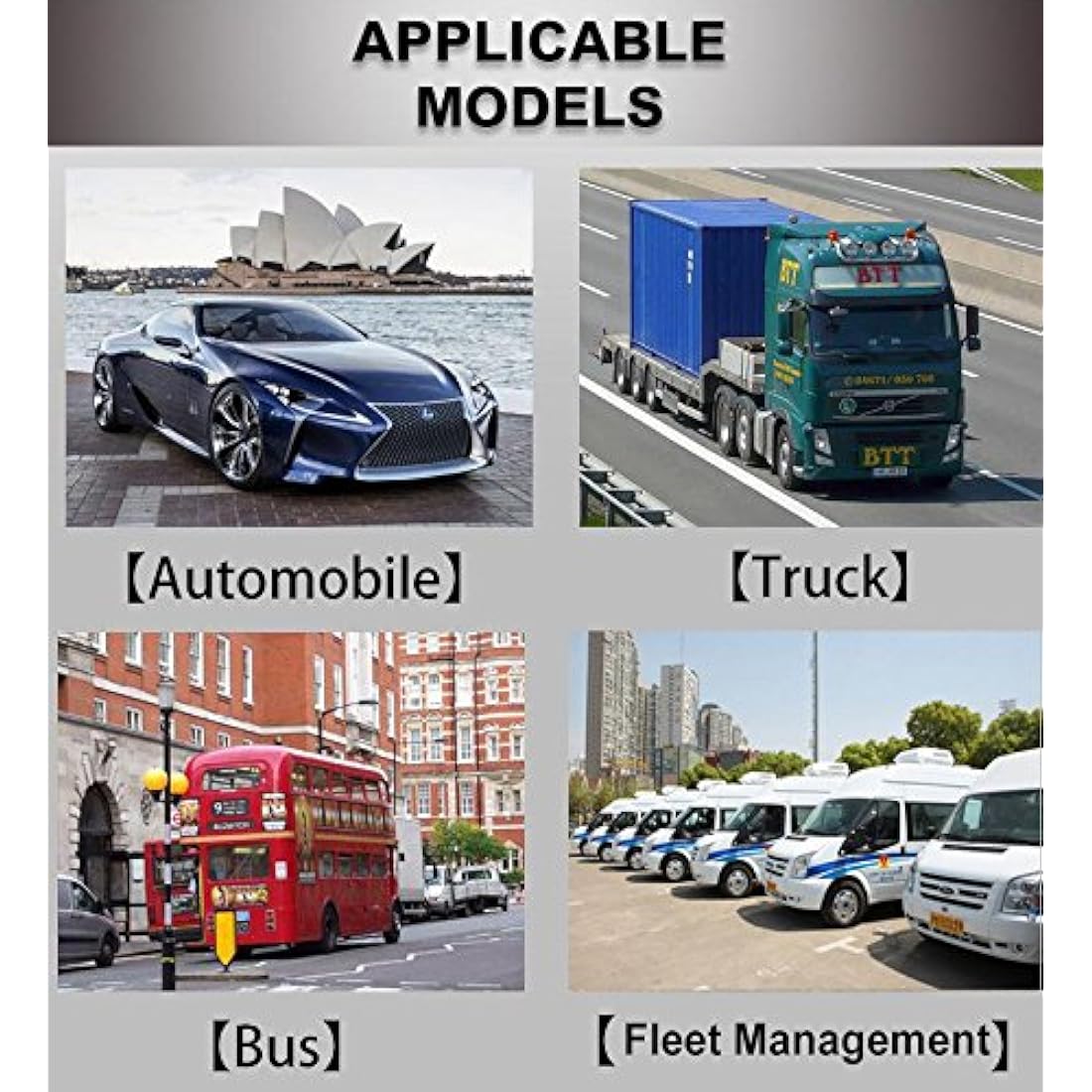 Winnes GPS Tracker Car without Subscription Magnetic Vehicle GPS Tracker 4G No Monthly Fee Long Life Wireless GPS Tracker Android iOS Car Tracker Big Battery Multiple Alerts