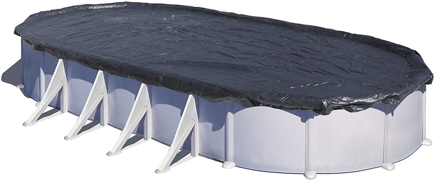 Gre CIPROV ? Winter Cover for Oval Swimming Pools 500 x 300 cm blue