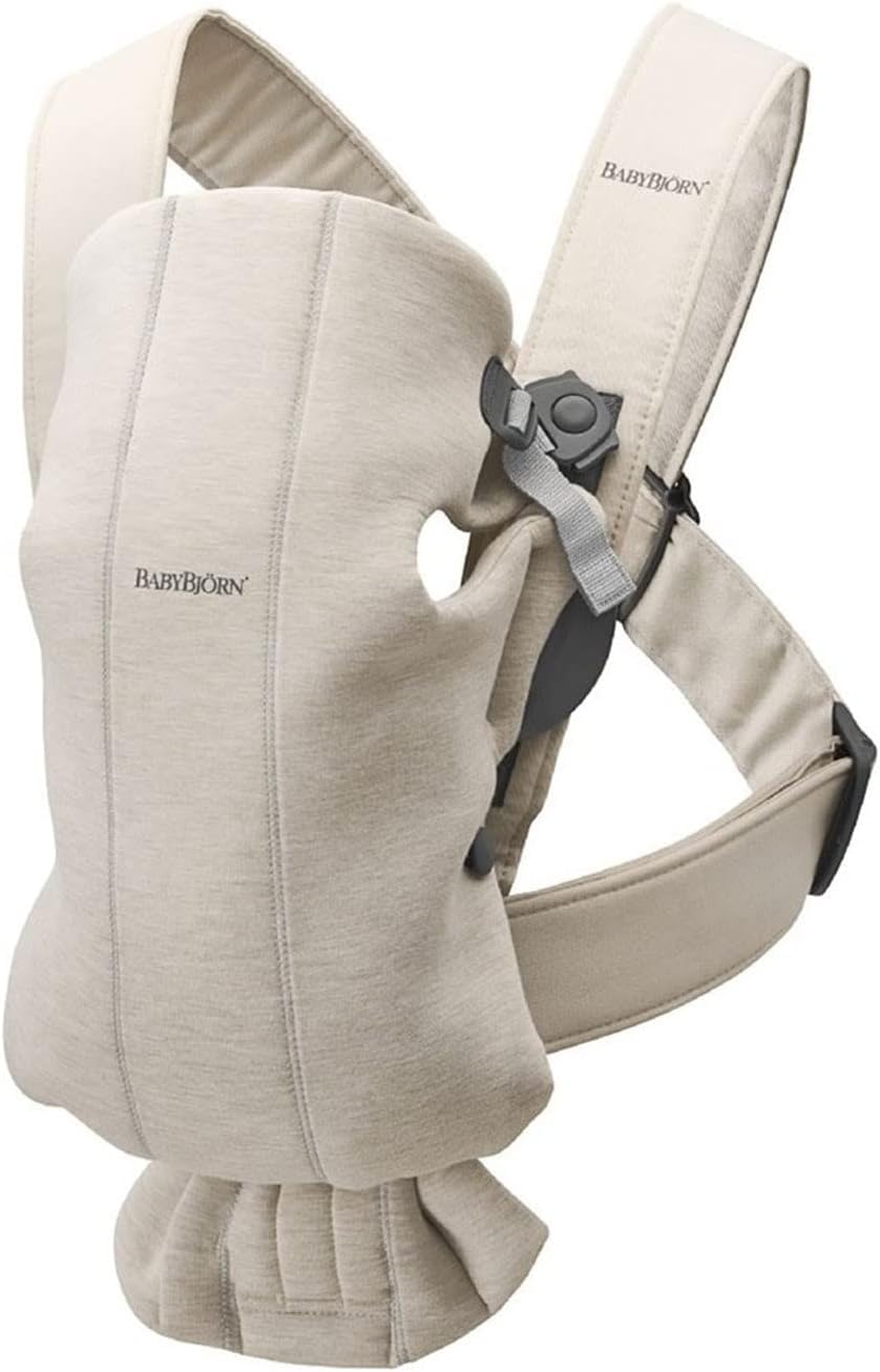 BabyBj?rn Baby Carrier Mini, 3D Jersey, Light Beige