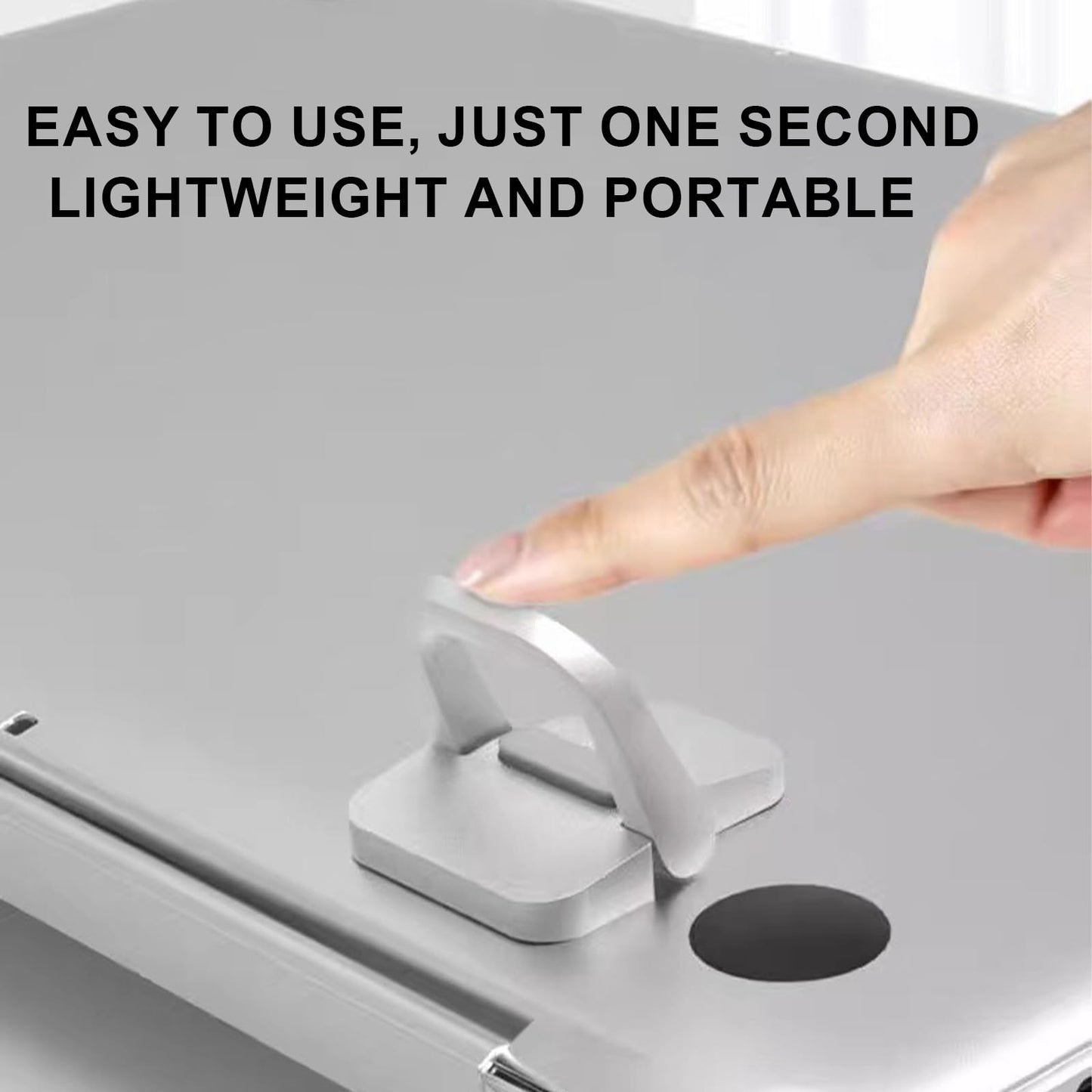 Keyboard Riser - Homiladi 4 Pcs Portable Self-Adhesive Laptop Feet | Mini Invisible Computer Keyboard Stand