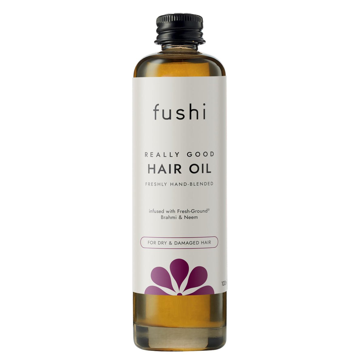 Fushi Really Good Hair Oil 100 ml | Rich in Antioxidants | Best for Dry & Damage Hair, Thinning Hair, Frizzy Hair | Ethical & Vegan Society Approved |